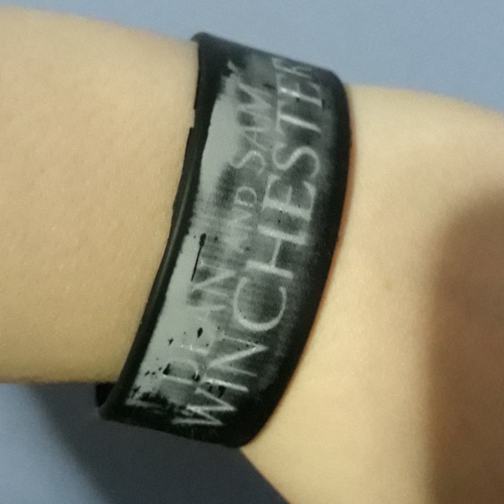 Rubber Supernatural bracelet